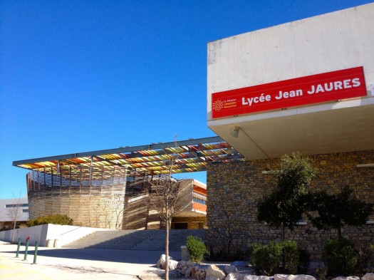 Lycée Jean Jaurès, St-Clément-de-Rivière (17 février 2012)