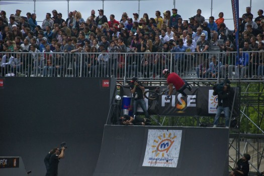 Finale de BMX lors du FISE, Montpellier (20 mai 2012)