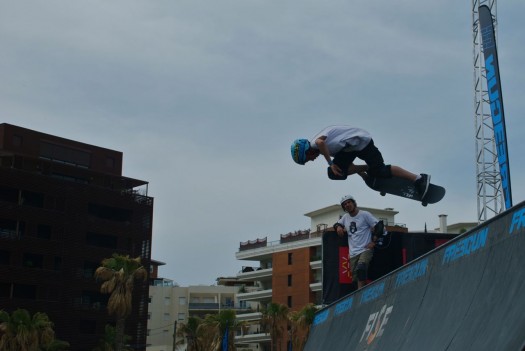 Un jeune skater au FISE, Montpellier (17 mai 2012)