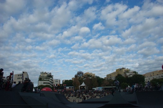 Rampe de BMX au FISE, Montpellier (18 mai 2012)